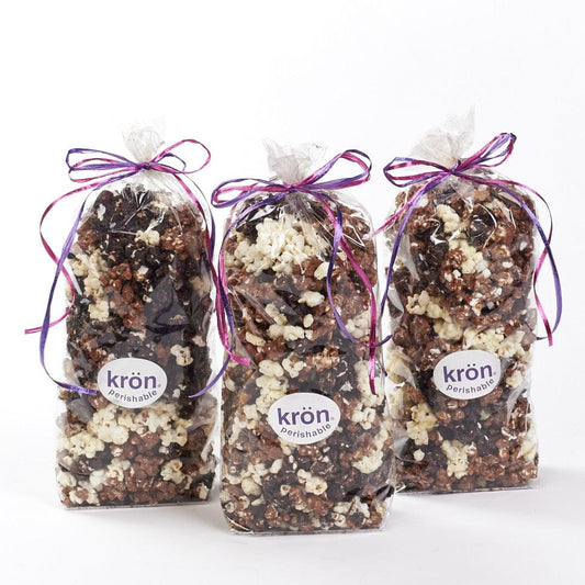 Chocolate Covered Popcorn, Set of 3 bags