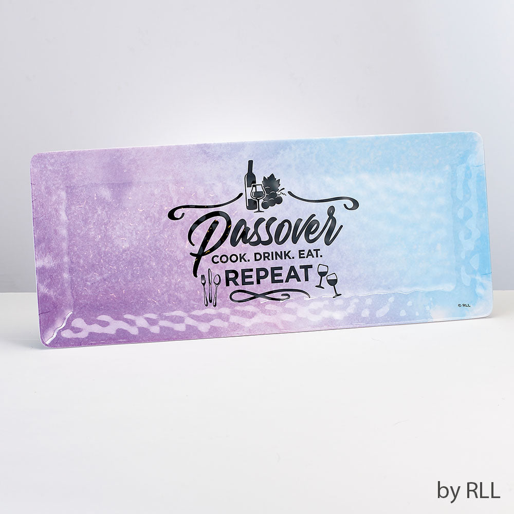 Passover Style Chocolate on Tray