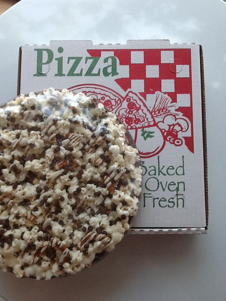 Supreme chocolate pizza