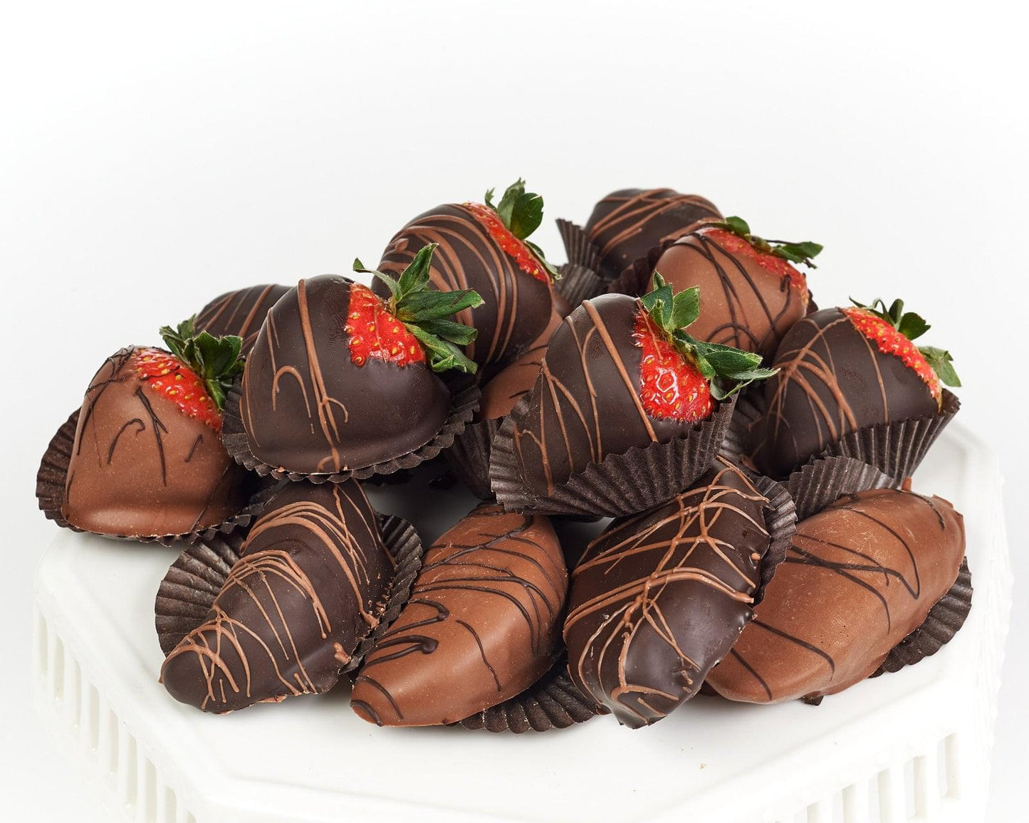 Chocolate Dipped & Drizzled Fresh Strawberries and Fruits, Pickup and Local Delivery Only