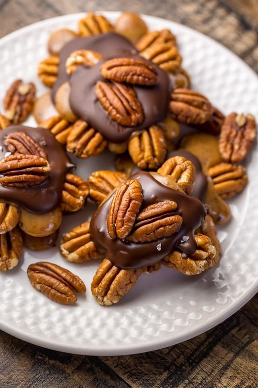 Caramel and Nut Turtles