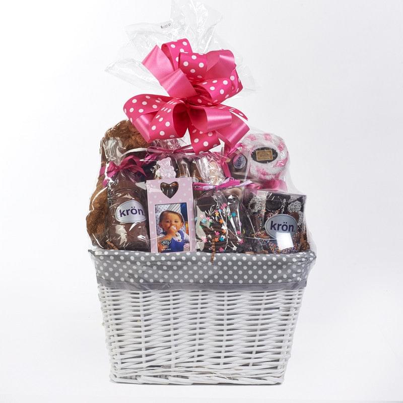 Large Baby Chocolate Gift Basket