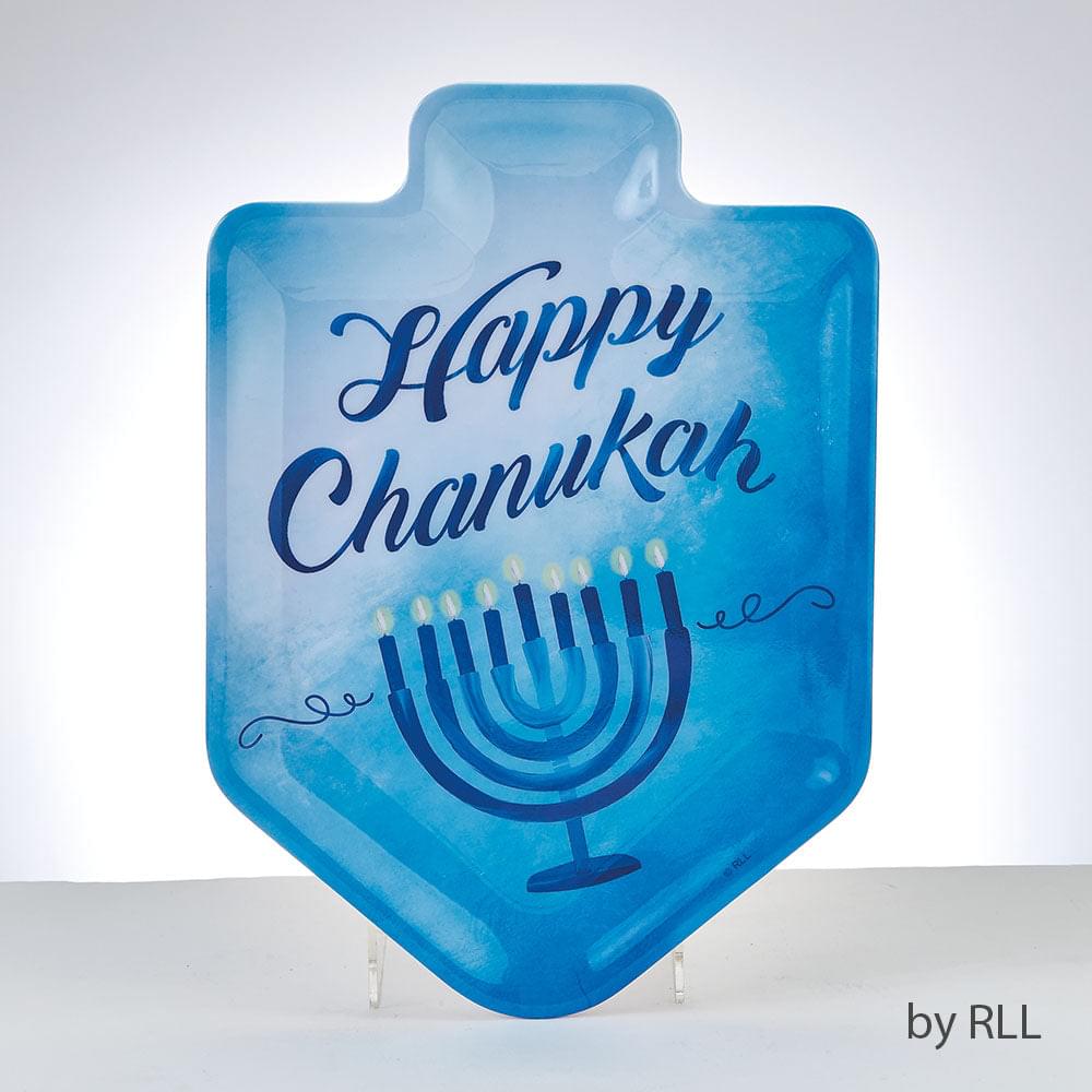 Happy Chanukah Melamine Tray