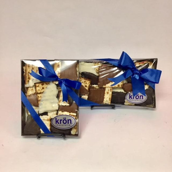 Chocolate Dipped Matzah – Kron Chocolatier