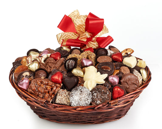 Valentine's Day Deluxe  Chocolate Gift Basket