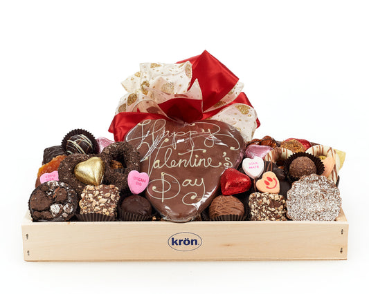 Valentine's Day Luxury Chocolate Gift Crate