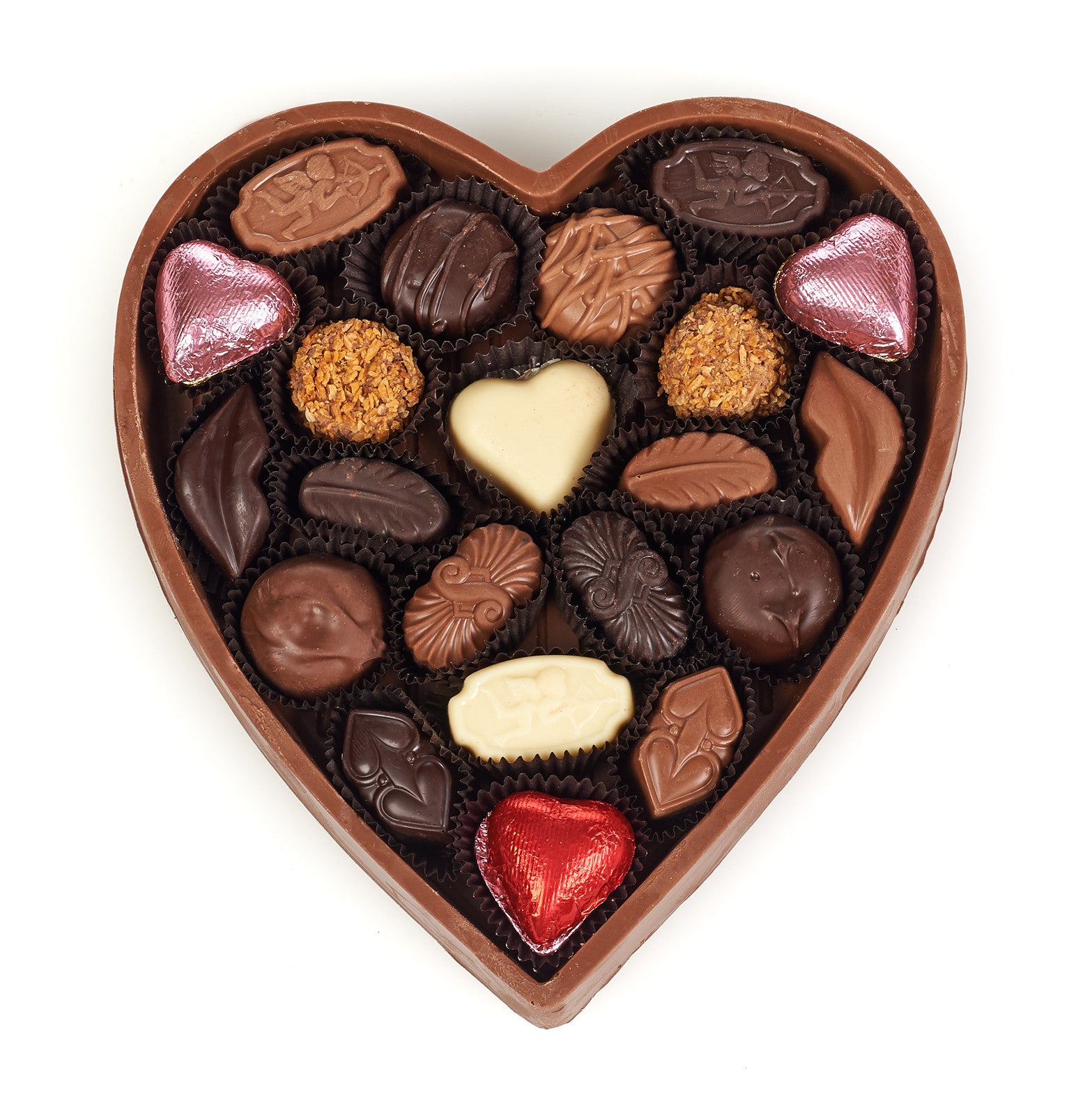 Love, Sweet Love Edible Chocolate Heart Boxes for Valentine's Day – Kron  Chocolatier