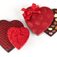 Love is Sweet Collection, red satin heart boxes
