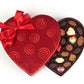 Love is Sweet Collection, red satin heart boxes