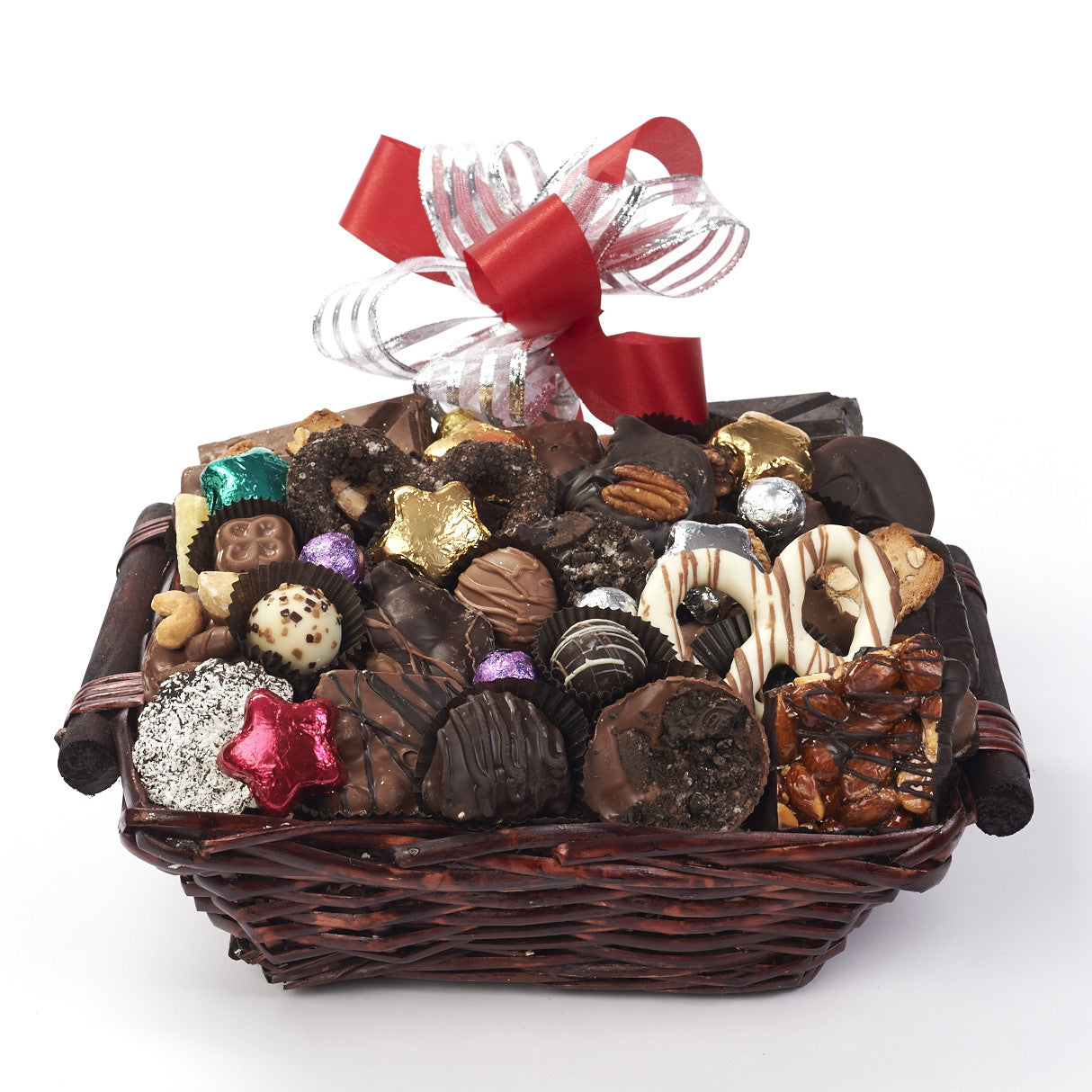Holiday Chocolate Gift Basket
