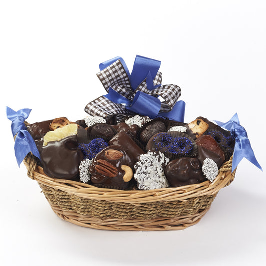 Vegan/Parve Chocolate Gift Basket 1.5 lbs